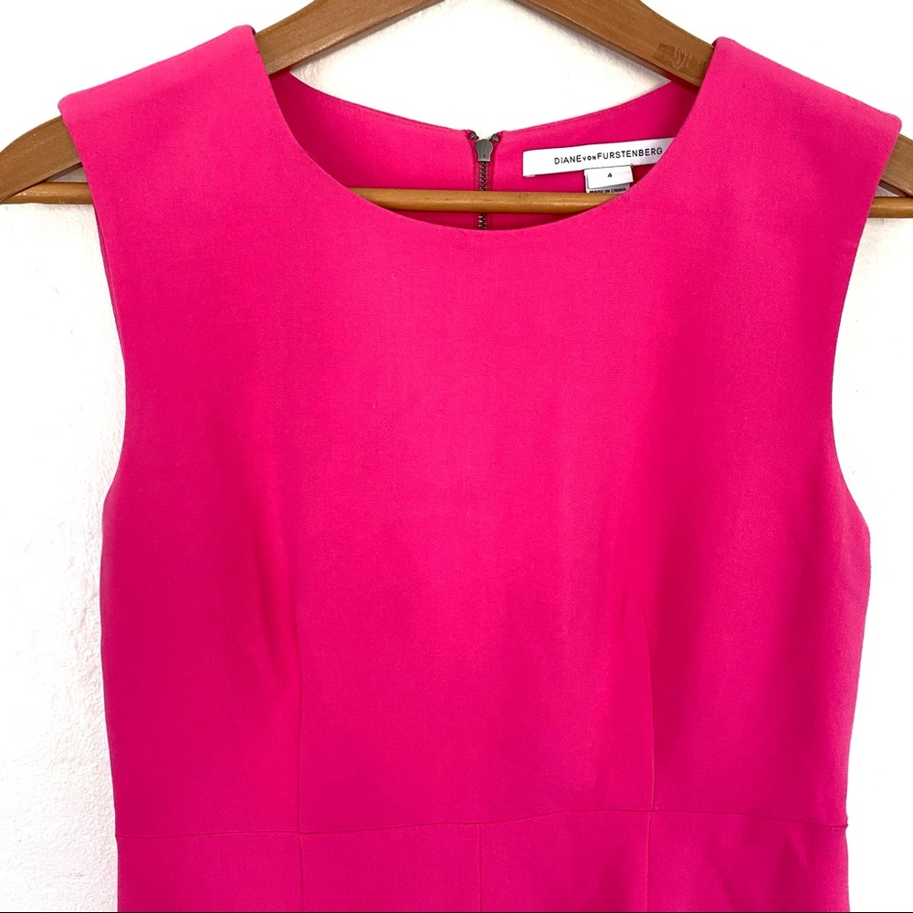 Diane Von Furstenberg “Carrie” Pink Shift Dress - Picture 7 of 10